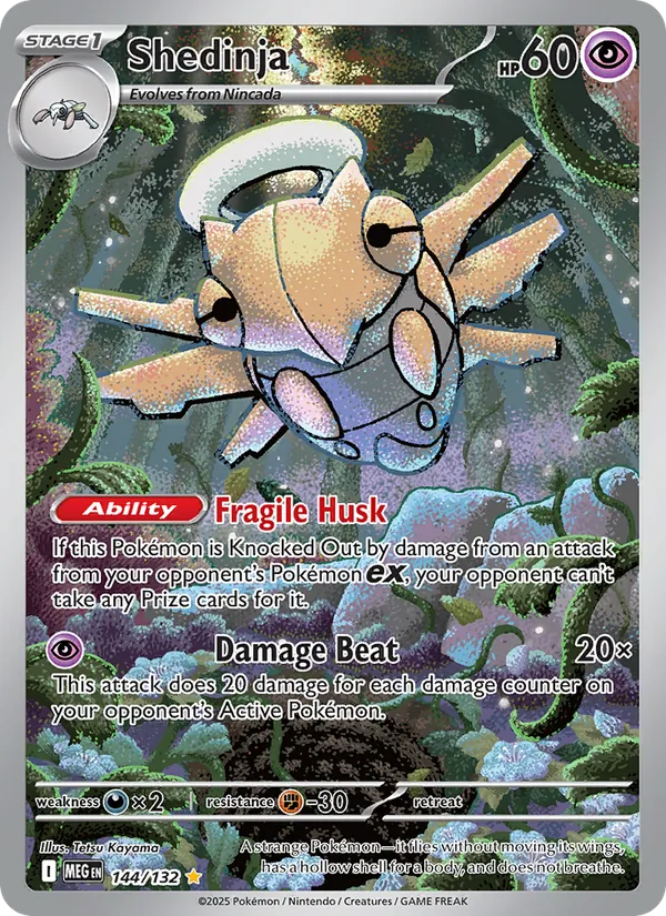 Shedinja 144 · Mega Evolution