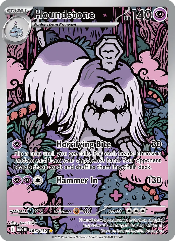 Houndstone 145 · Mega Evolution