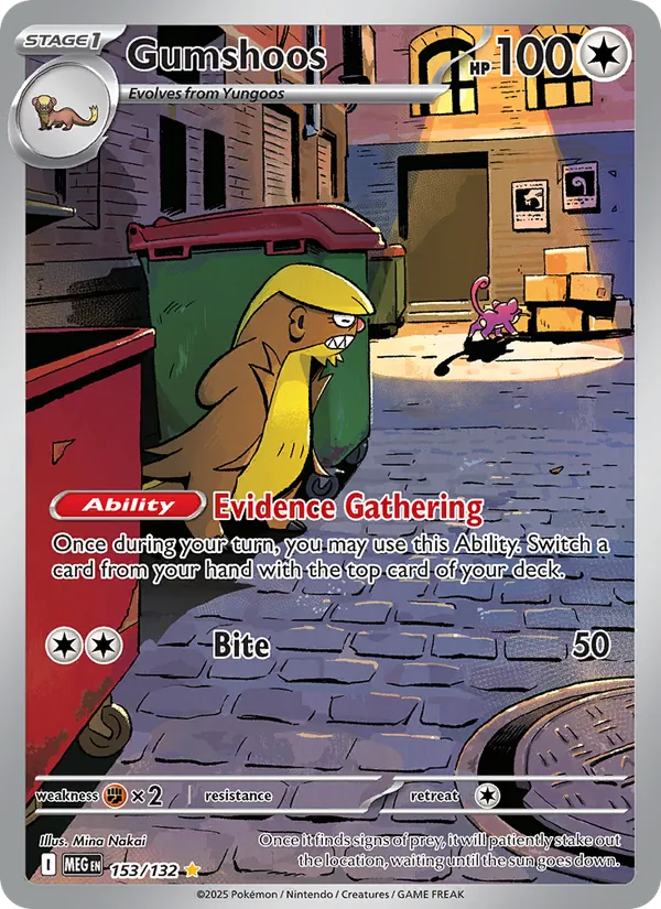 Gumshoos 153 · Mega Evolution
