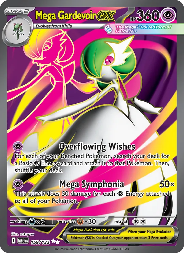 Mega Gardevoir ex 159 · Mega Evolution