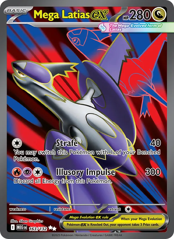 Mega Latias ex 163 · Mega Evolution