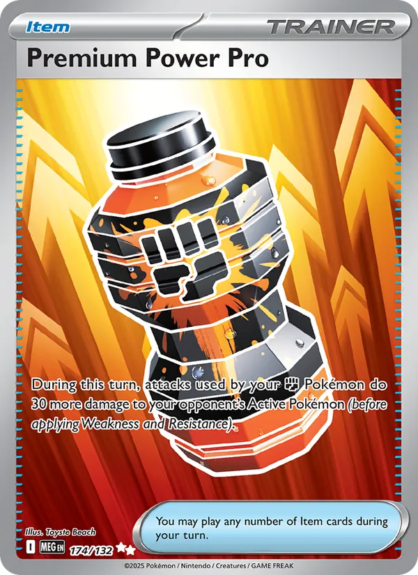 Premium Power Pro 174 · Mega Evolution