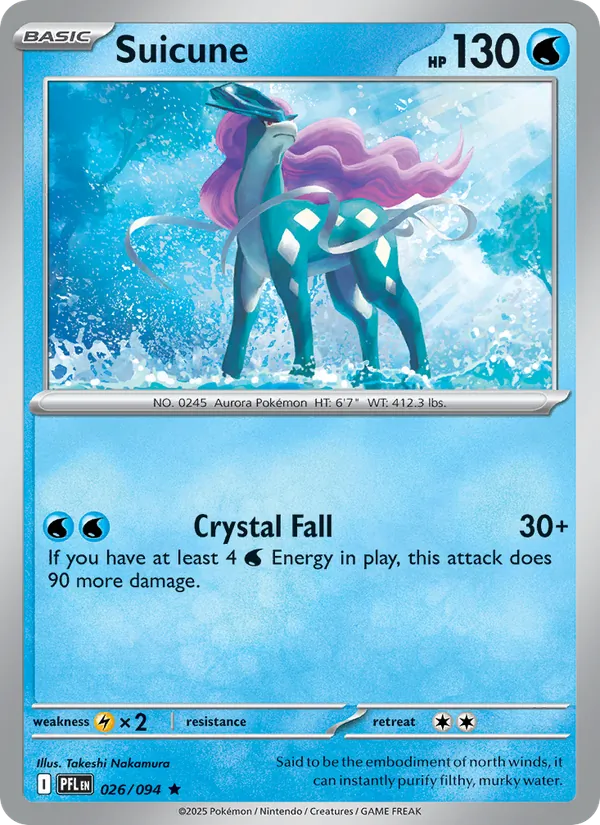 Suicune 026 · Phantasmal Flames