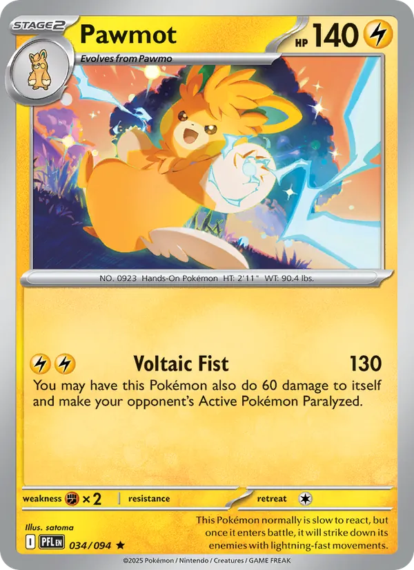 Pawmot 034 · Phantasmal Flames