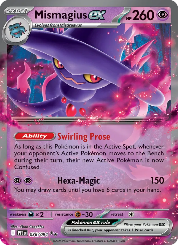 Mismagius ex 036 · Phantasmal Flames