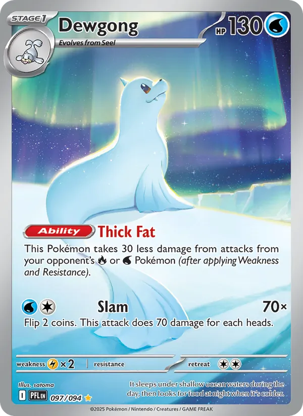 Dewgong 097 · Phantasmal Flames