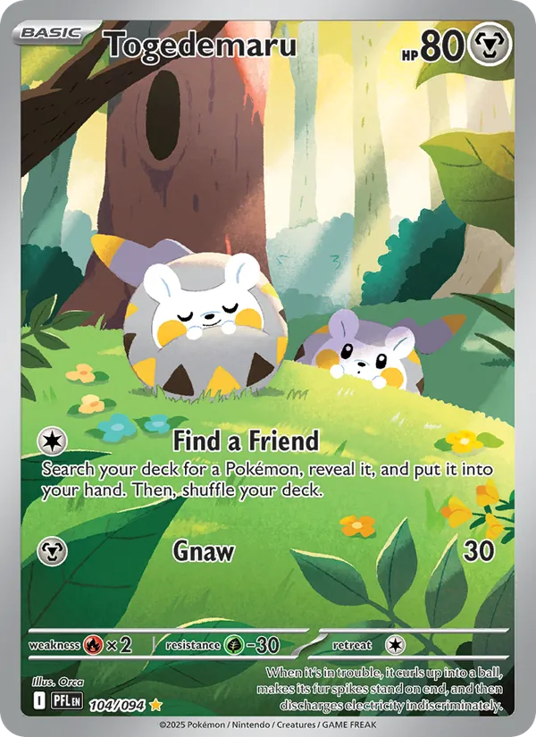 Togedemaru 104 · Phantasmal Flames