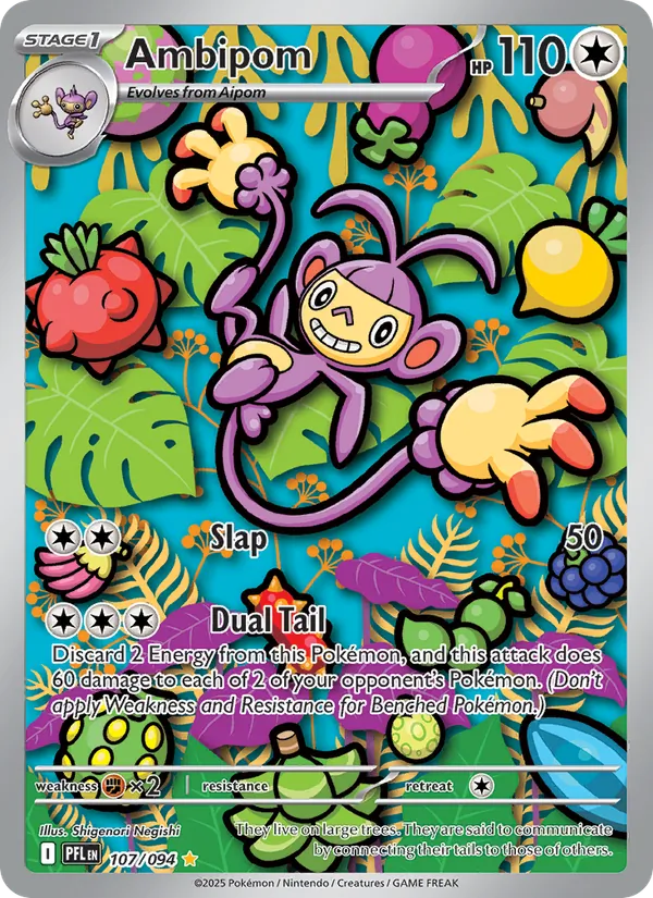 Ambipom 107 · Phantasmal Flames