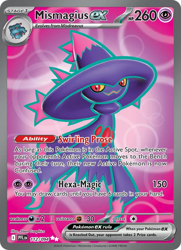 Mismagius ex 112 · Phantasmal Flames