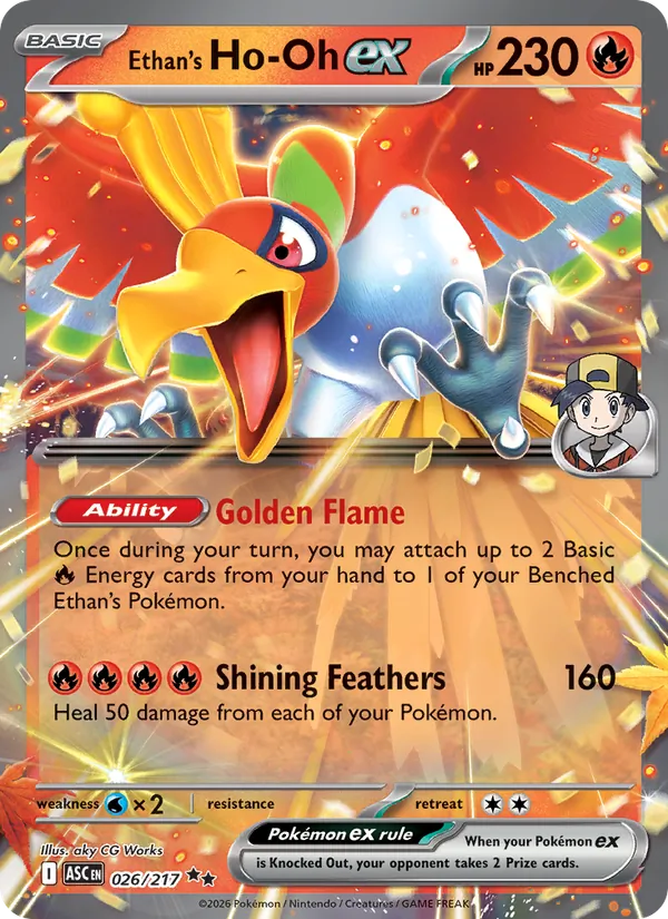 Ethan's Ho-Oh ex 026 · Ascended Heroes