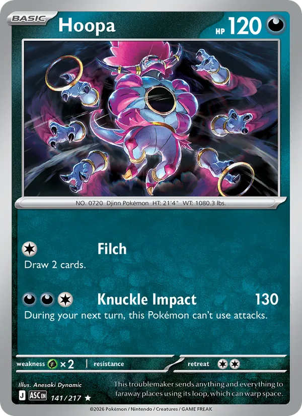 Hoopa 141 · Ascended Heroes