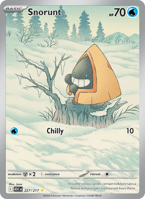 Snorunt 227 · Ascended Heroes
