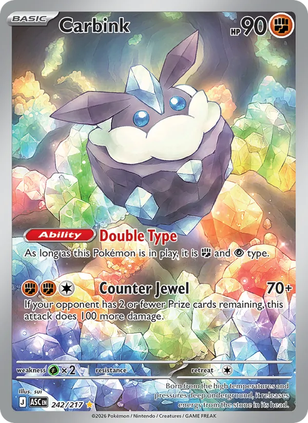 Carbink 242 · Ascended Heroes