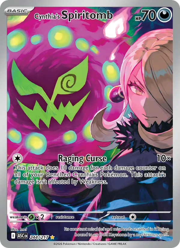Cynthia's Spiritomb 244 · Ascended Heroes