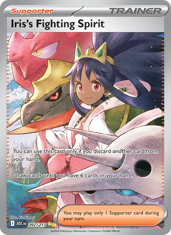 Iris's Fighting Spirit 292 · Ascended Heroes