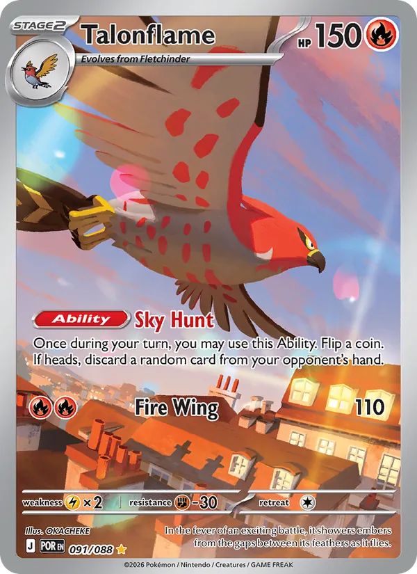 Talonflame 091 · Perfect Order