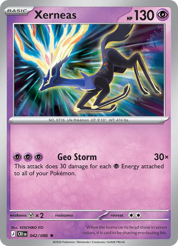 Xerneas 042 · Chaos Rising