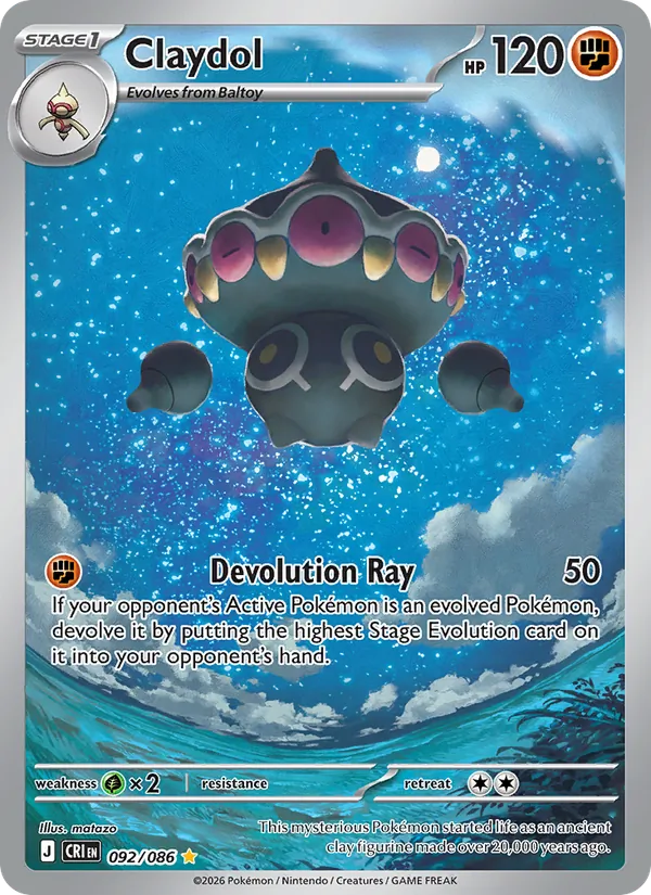 Claydol 092 · Chaos Rising