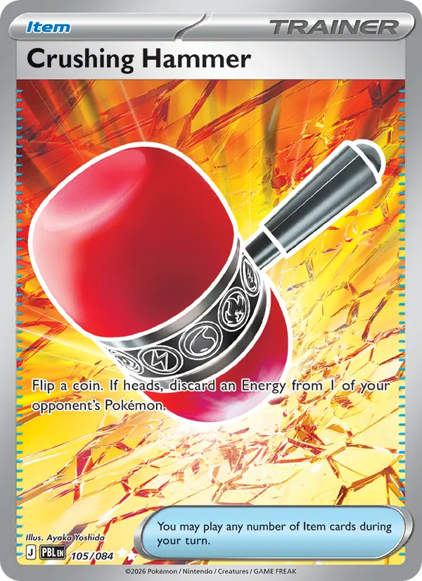 Crushing Hammer 105 · Pitch Black
