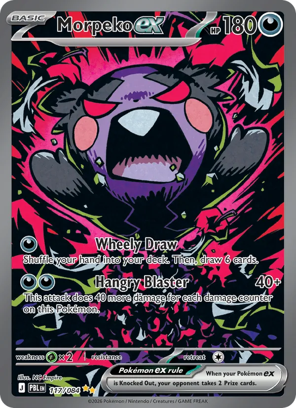 Morpeko ex 117 · Pitch Black
