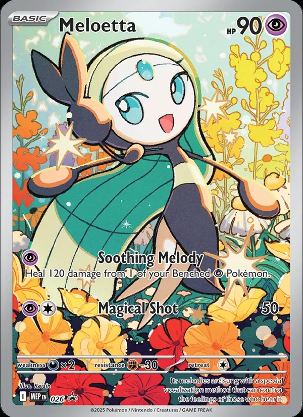 Meloetta 026 · MEP Black Star Promos