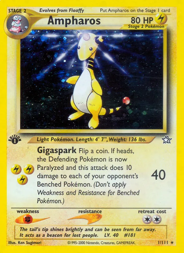 Ampharos 1 · Neo Genesis