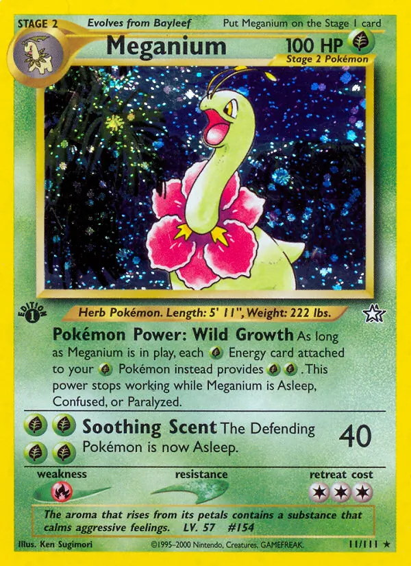 Meganium 11 · Neo Genesis