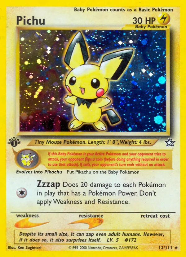 Pichu 12 · Neo Genesis