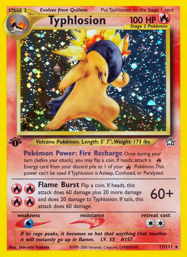 Typhlosion 17 · Neo Genesis