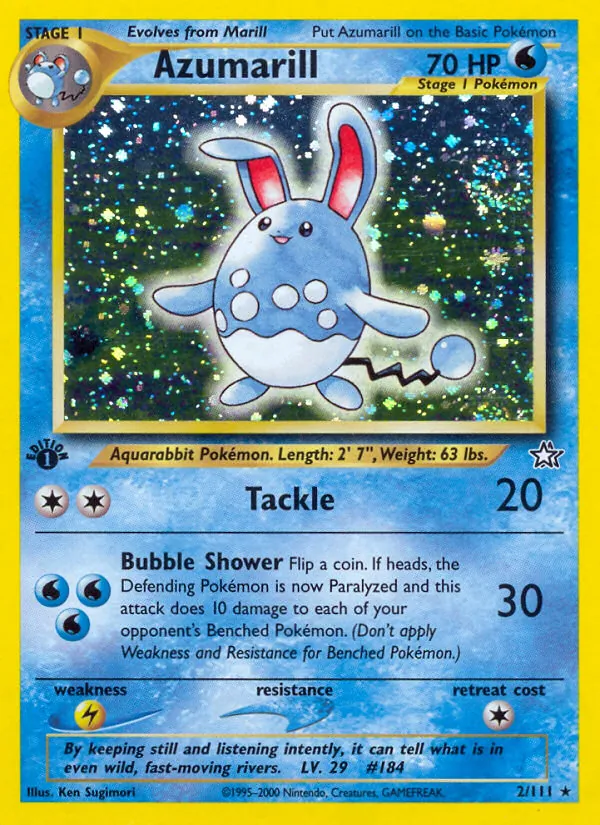 Azumarill 2 · Neo Genesis