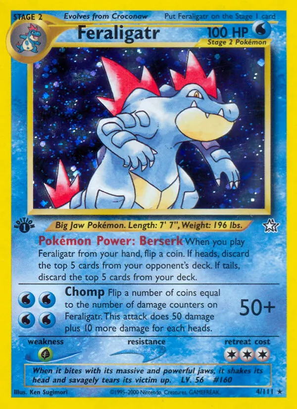 Feraligatr 4 · Neo Genesis