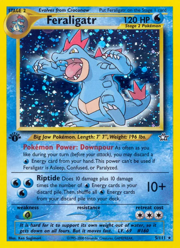 Feraligatr 5 · Neo Genesis