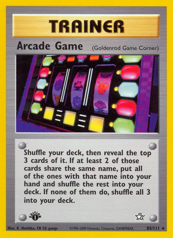 Arcade Game 83 · Neo Genesis