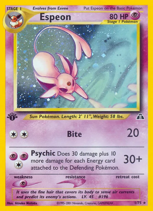 Espeon 1 · Neo Discovery