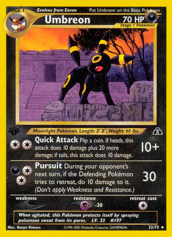 Umbreon 32 · Neo Discovery