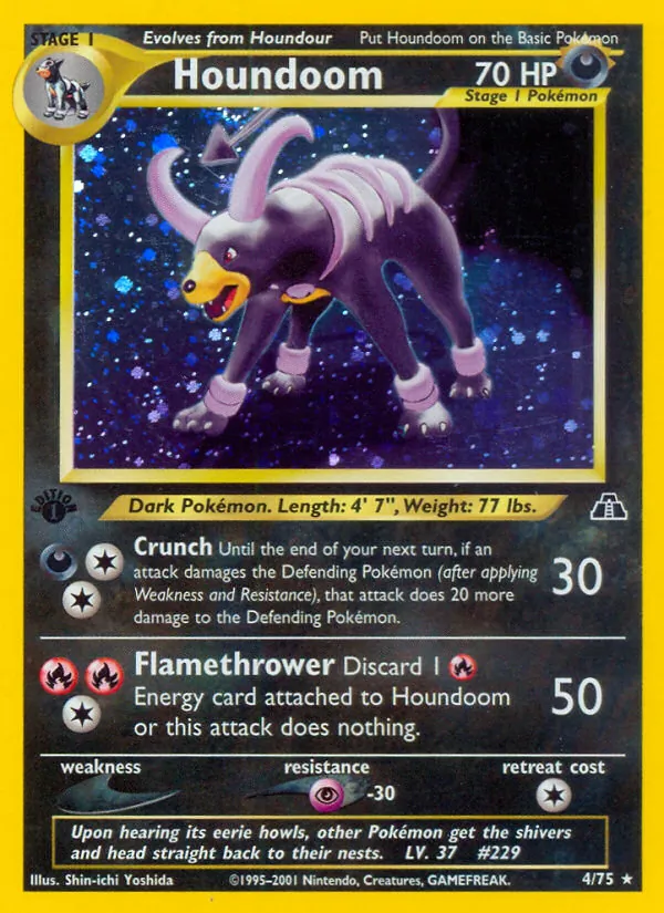 Houndoom 4 · Neo Discovery