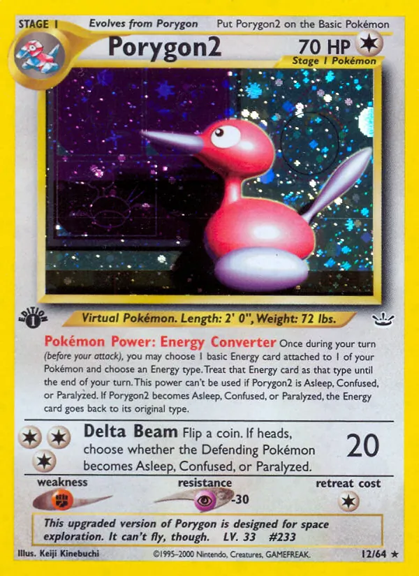 Porygon2 12 · Neo Revelation