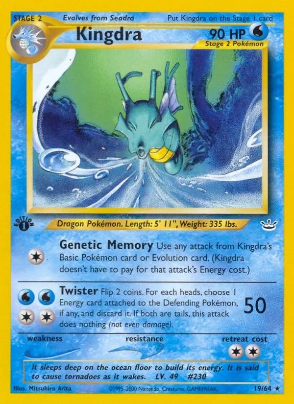 Kingdra 19 · Neo Revelation