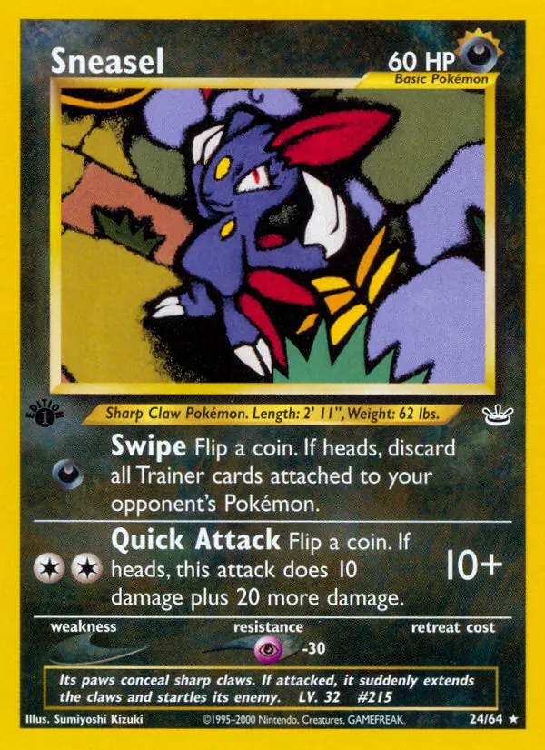 Sneasel 24 · Neo Revelation
