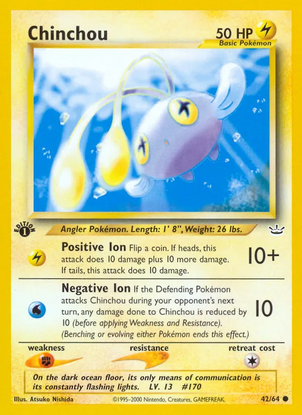 Chinchou 42 · Neo Revelation