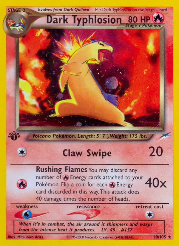Dark Typhlosion 10 · Neo Destiny