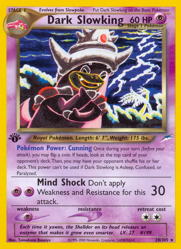 Dark Slowking 20 · Neo Destiny