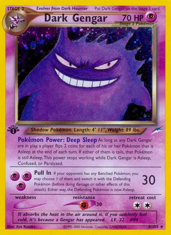 Dark Gengar 6 · Neo Destiny