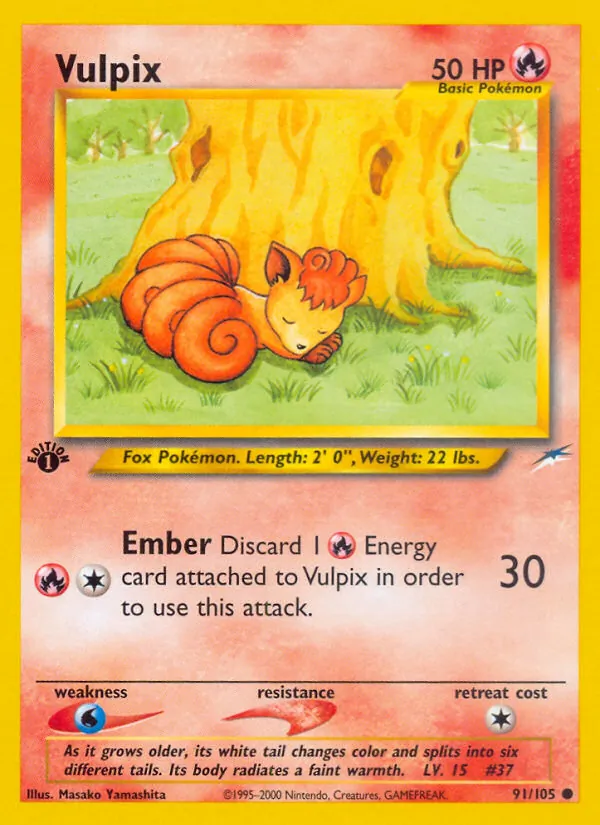 Vulpix 91 · Neo Destiny