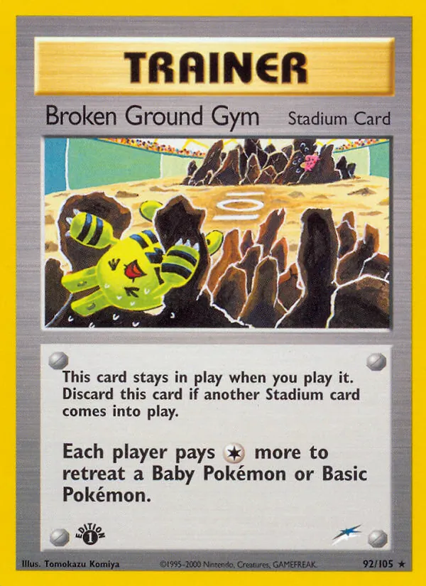 Broken Ground Gym 92 · Neo Destiny