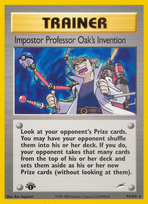 Impostor Professor Oak's Invention 94 · Neo Destiny