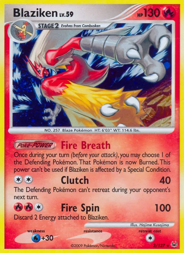 Blaziken 3 · Platinum