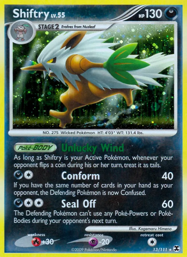 Shiftry 13 · Rising Rivals