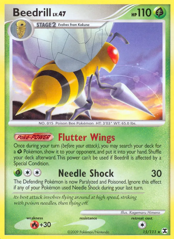Beedrill 15 · Rising Rivals