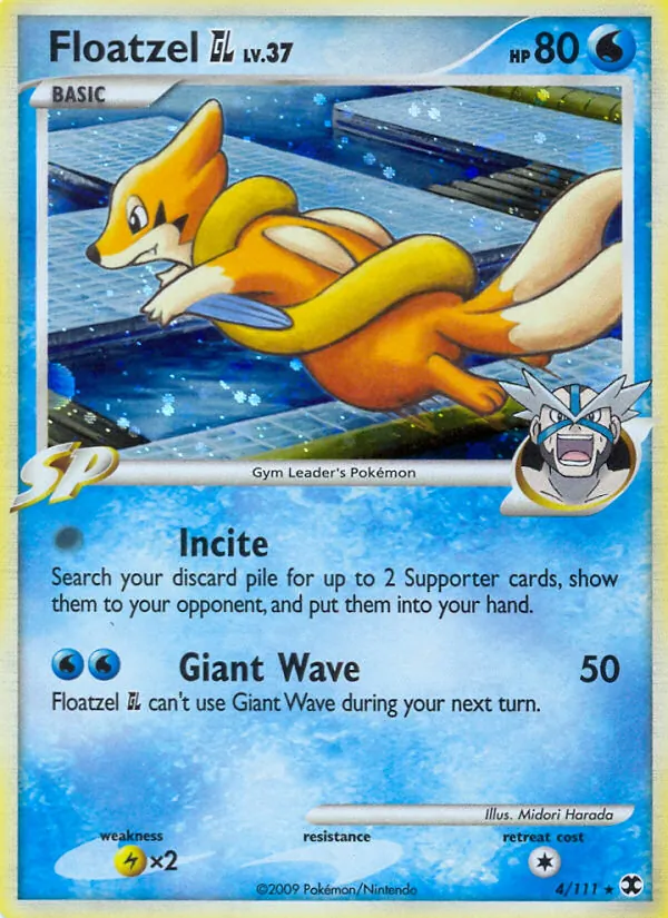 Floatzel GL 4 · Rising Rivals